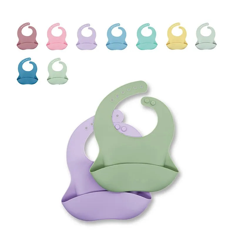 Bavoir en Silicone pour Bébé – Imperméable