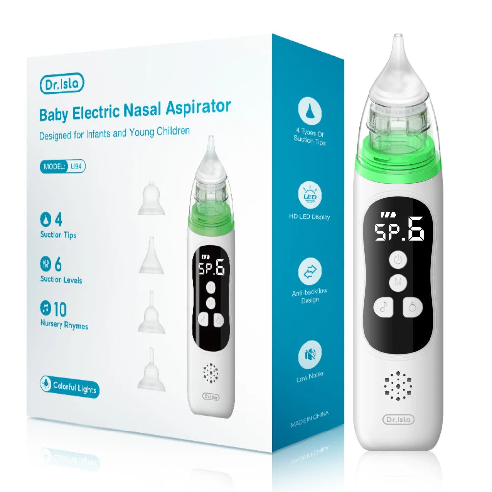 Dr.isla Aspirateur Nasal Électrique pour Bébé