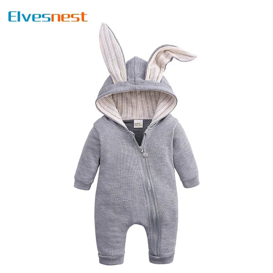 Combinaison Bébé à Capuche – Motif Shoupi – 3 à 18 Mois