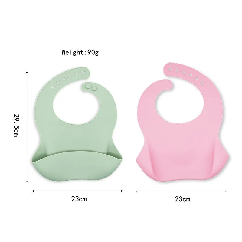Bavoir en Silicone pour Bébé – Imperméable